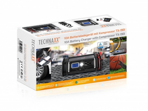 Technaxx Deutschland GmbH & Co. KG Battery charger with compressor TX-193