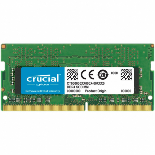 Crucial - DDR4 - module - 32 GB - SO-DIMM 260-pin - 3200 MHz / PC4-25600 - CL22 - 1.2 V - unbuffered - non-ECC 