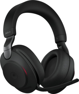 Jabra Evolve2 85 MS Stereo - Headset - full size - Bluetooth - wireless, wired - active noise cancelling - 3.5 mm jack - noise isolating - black - Certified for Microsoft Teams  Jabra Evolve2 85 MS Stereo - Headset - full size - Bluetooth - wireless, wired - active noise cancelling - 3.5 mm jack - noise isolating - black - Certified for Microsoft Teams